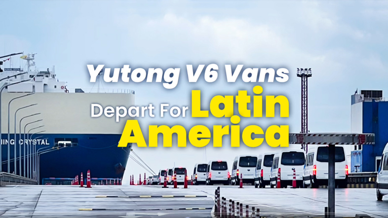 500 Yutong Vans V6 enviados a Latinoamérica