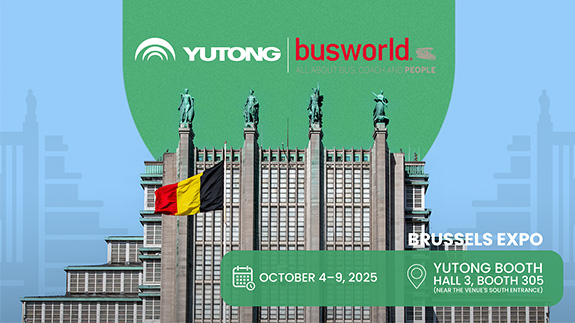 Yutong presentará nuevos productos y tecnologías en Busworld Europe 2025