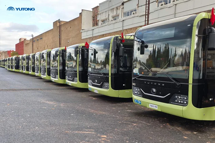 723 autobuses Yutong están listos para ofrecer un servicio de alta calidad en apoyo a la Copa Africana de Naciones