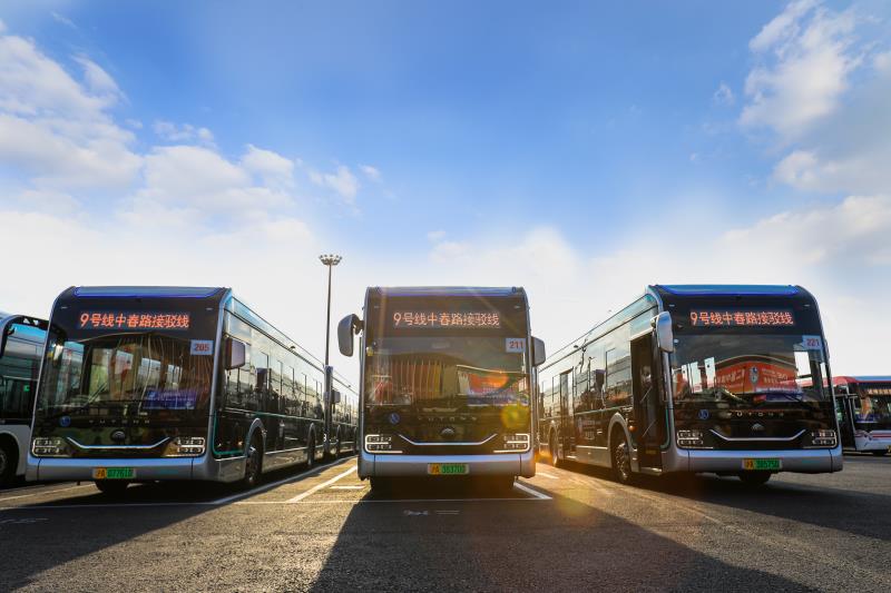 Los autobuses de Yutong sirven a la Exposición Internacional de Importaciones de China 2019 Los autobuses de Yutong sirven a la Exposición Internacional de Importaciones de China 2019