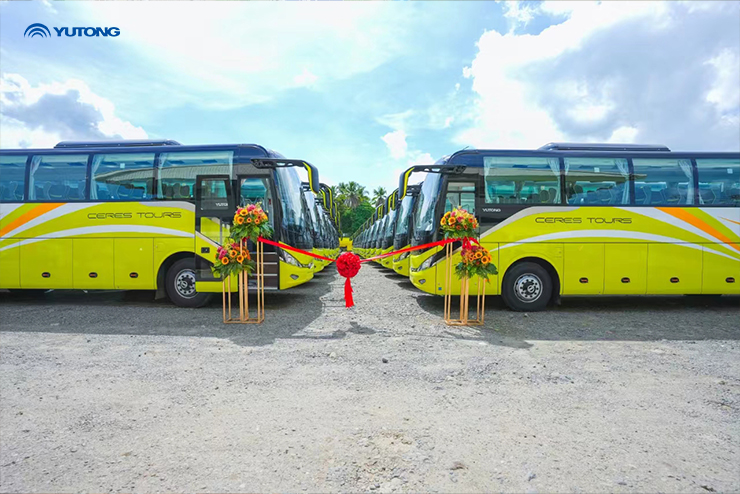 Filipinas recibe 185 autocares de Yutong para impulsar el transporte público local