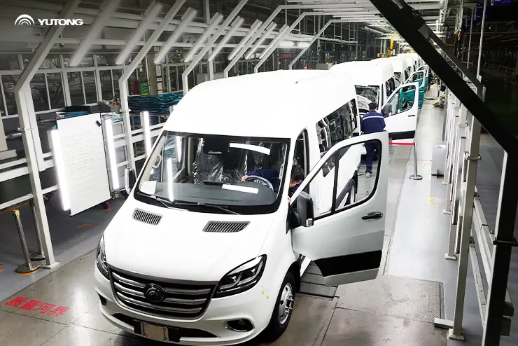 500 Vans de Yutong V6 se envían a Latinoamérica