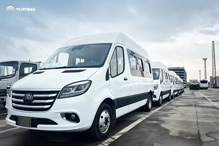 500 Vans de Yutong V6 se envían a Latinoamérica