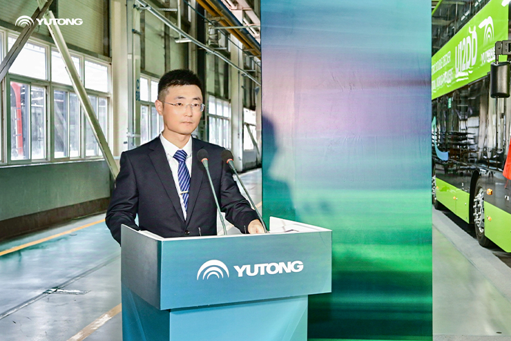 La nueva generación de autobús eléctrico de dos pisos U12DD de Yutong ya está en escena