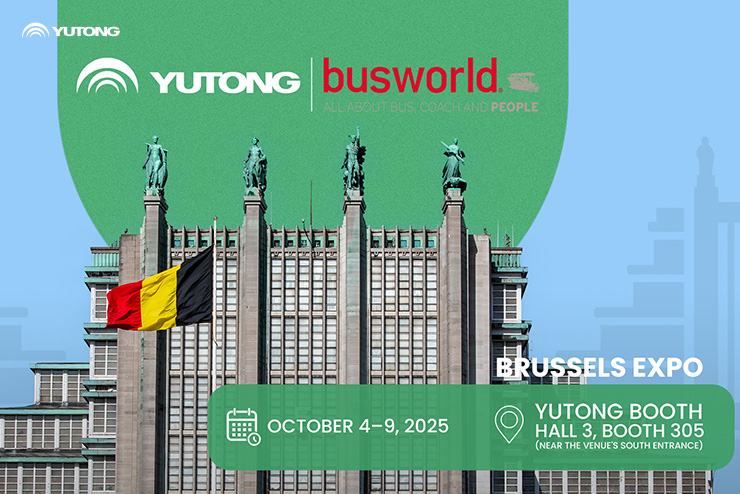 Yutong presentará nuevos productos y tecnologías en Busworld Europe 2025 Yutong presentará nuevos productos y tecnologías en Busworld Europe 2025