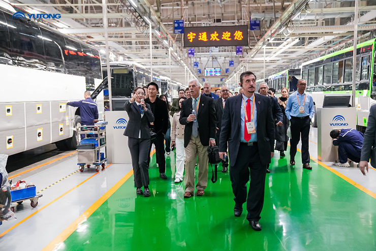Delegación Latinoamericana Visita Yutong para Explorar Soluciones de Transporte Sostenible Delegación Latinoamericana Visita Yutong para Explorar Soluciones de Transporte Sostenible