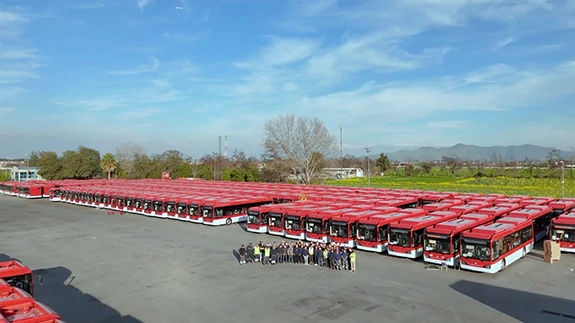 Yutong impulsa la transformación verde del transporte público en Chile