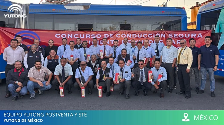Yutong México Realiza el Concurso de Conducción Segura y Eficiente, Enfocado en el Cuidado y Regeneración de las Baterías del Trolebús Yutong México Realiza el Concurso de Conducción Segura y Eficiente, Enfocado en el Cuidado y Regeneración de las Baterías del Trolebús
