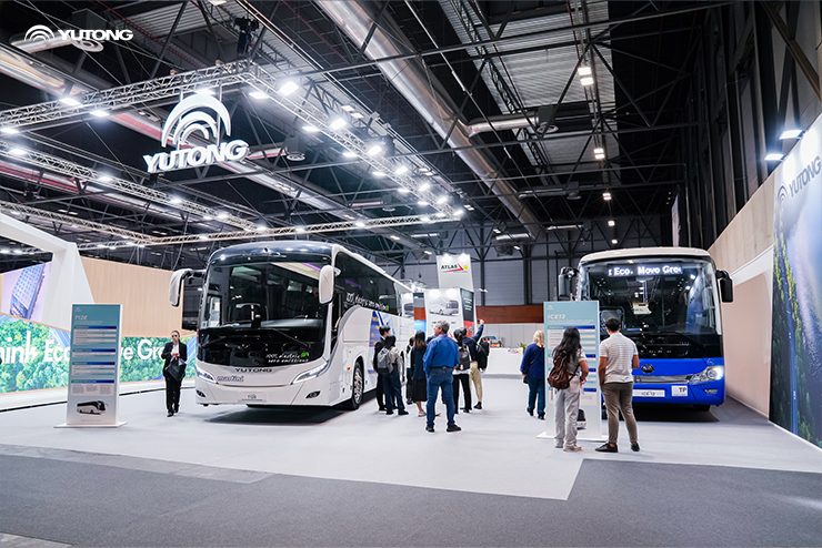 Los buses de Yutong se presentan en la FIAA 2024 de España