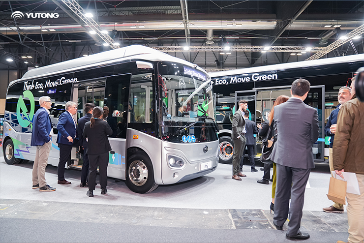 Los buses de Yutong se presentan en la FIAA 2024 de España