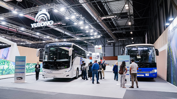Los buses de Yutong se presentan en la FIAA 2024 de España