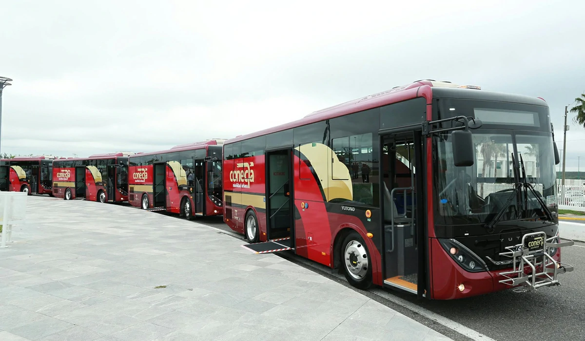 Los autobuses híbridos Yutong ya están trabajando en la “Ruta Conecta” en Ciudad Victoria Los autobuses híbridos Yutong ya están trabajando en la “Ruta Conecta” en Ciudad Victoria