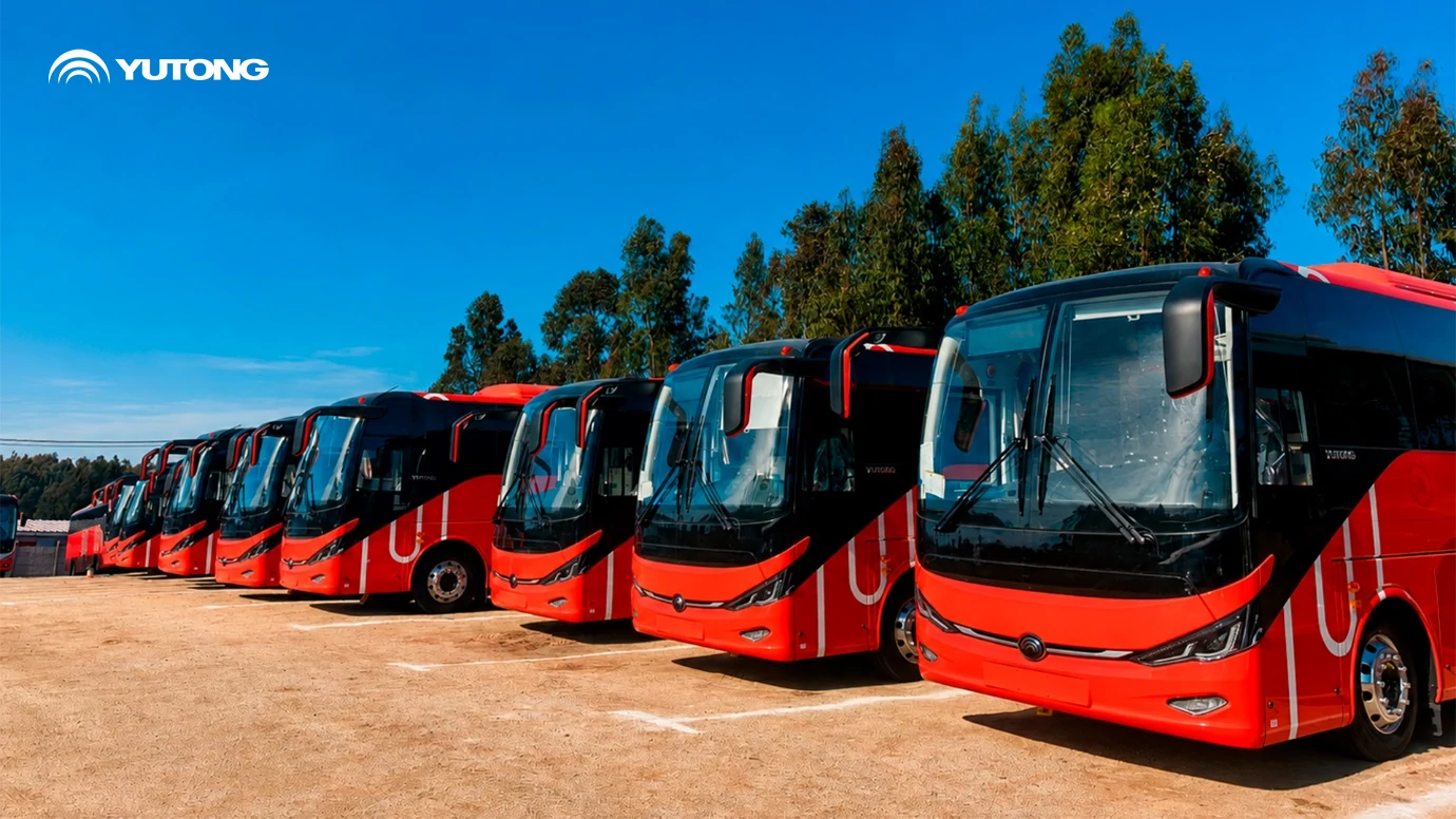 Yutong Chile fortalece la electromovilidad con la llegada de 26 buses eléctricos