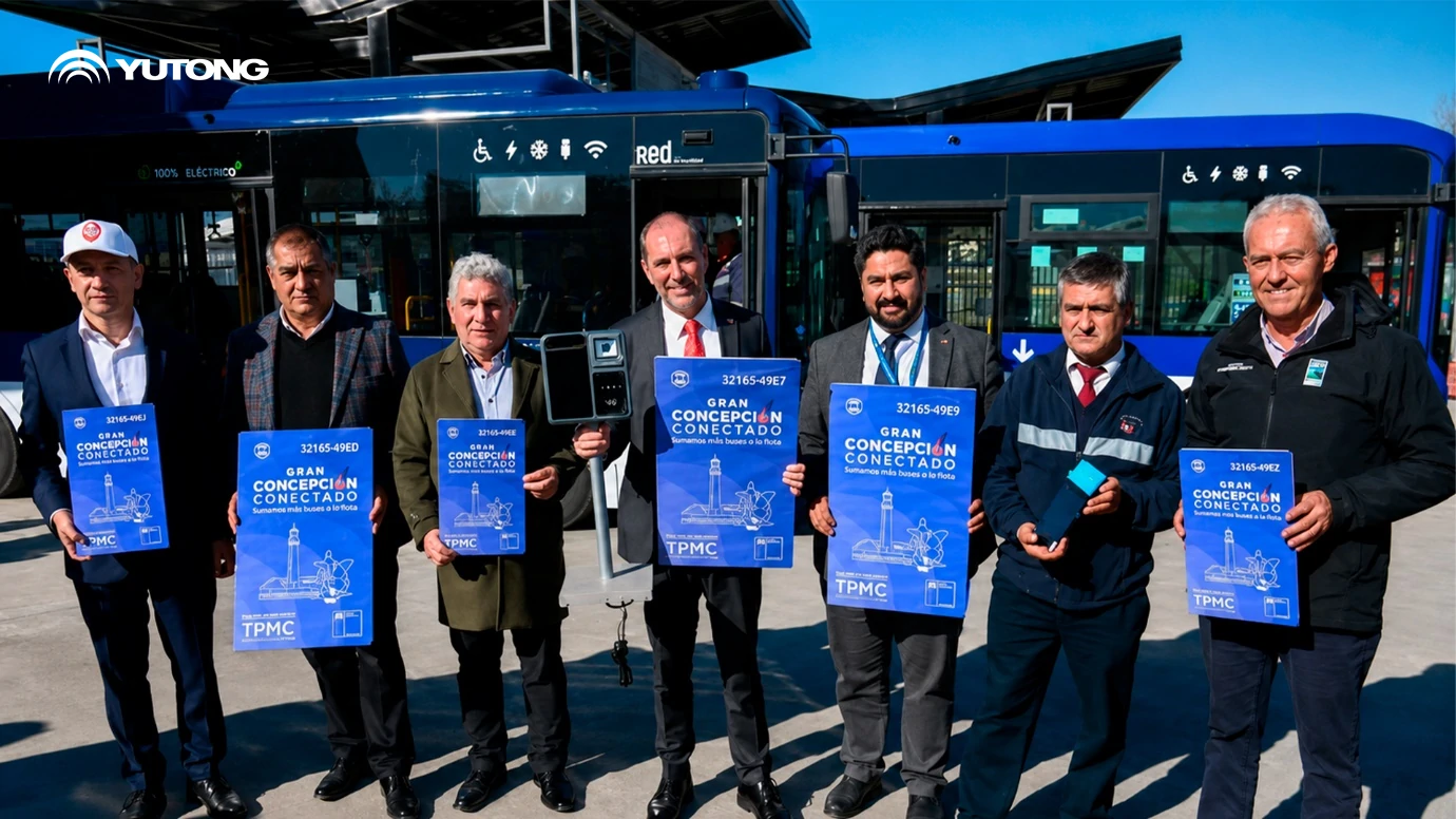 Yutong Chile acompaña la modernización del transporte público en Biobío