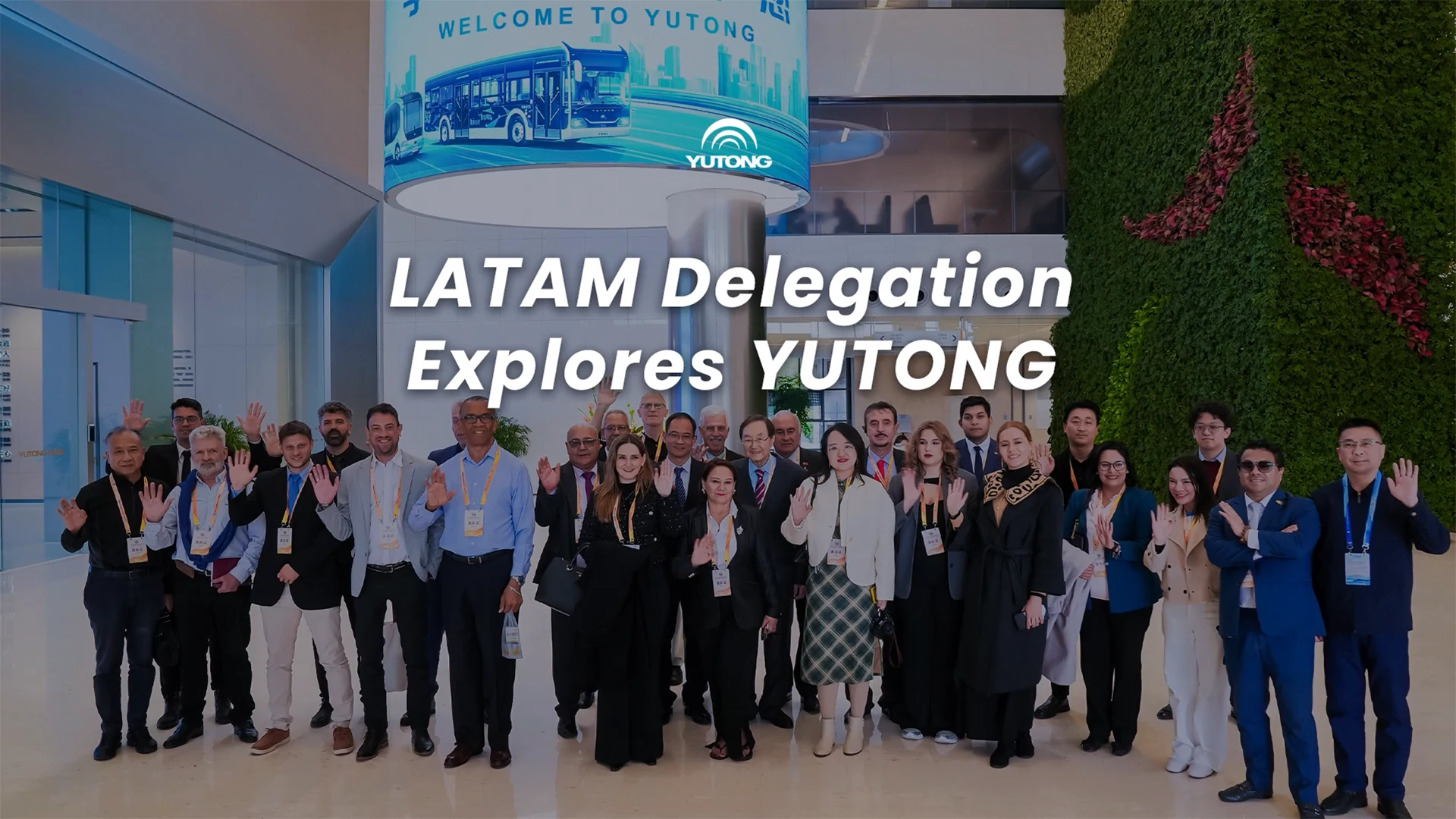 La Delegación Latinoamericana Visita Yutong