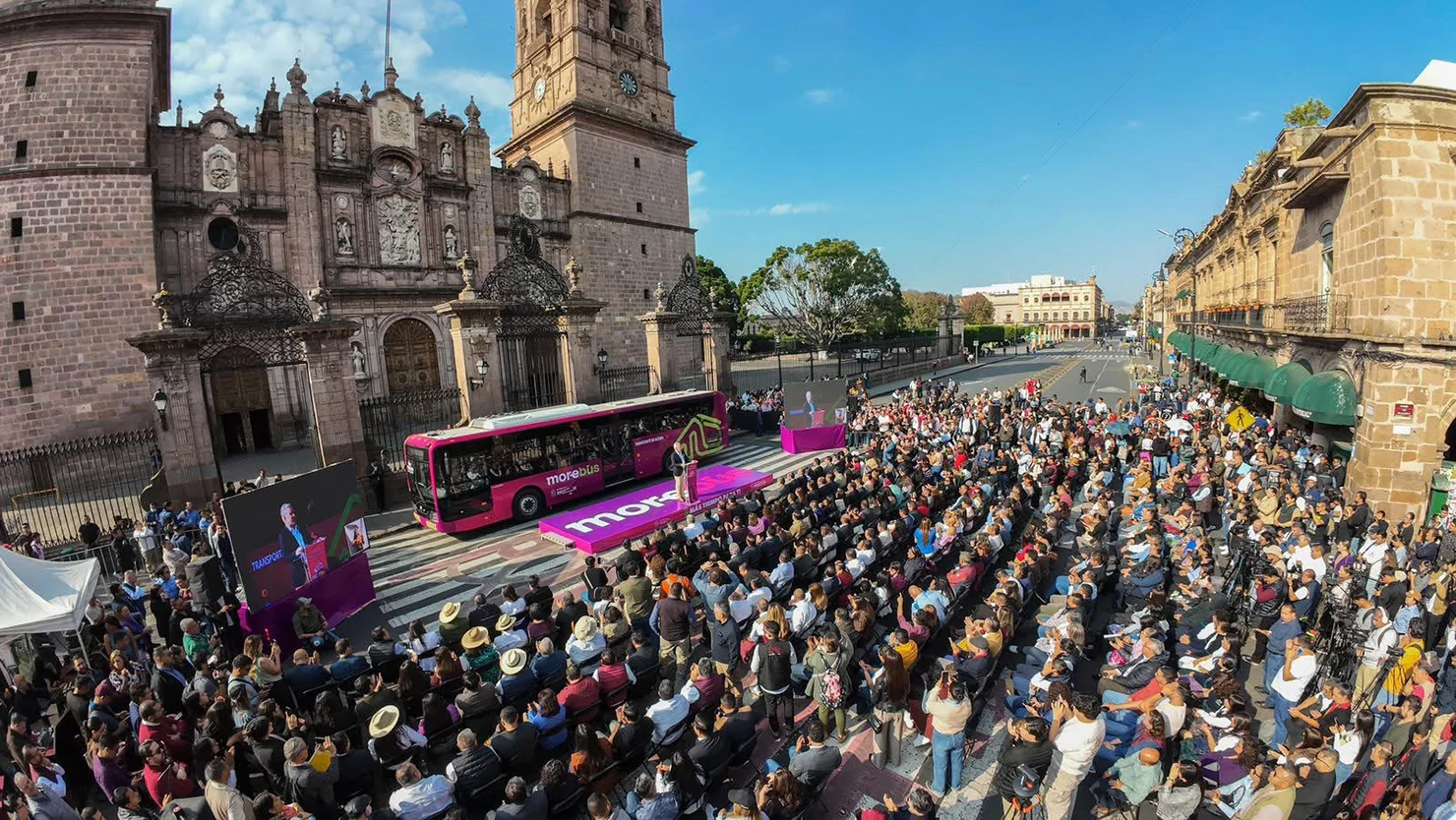 Yutong de México será parte importante del MOREBÚS 