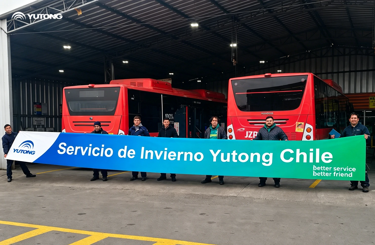Más servicio, más cercanía, más Yutong