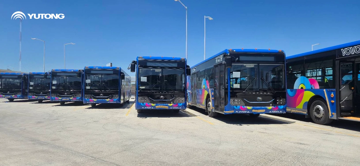 Agencia de Movilidad del Estado de Aguascalientes incorpora 70 autobuses híbridos Yutong