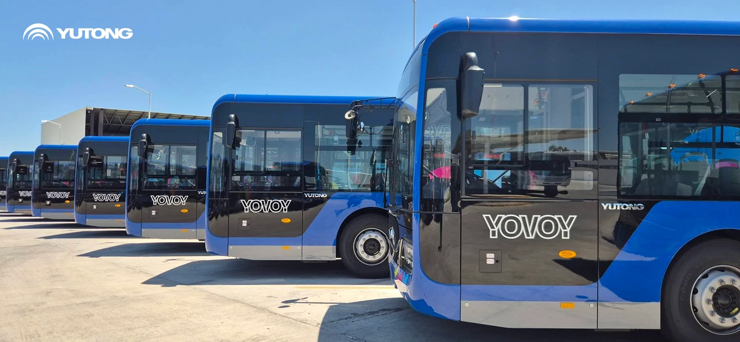 Agencia de Movilidad del Estado de Aguascalientes incorpora 70 autobuses híbridos Yutong