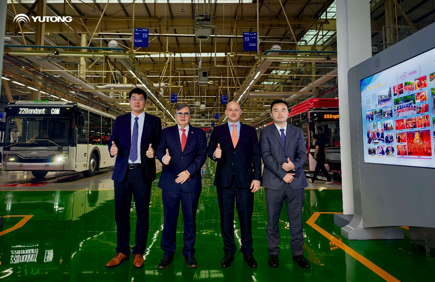 El Embajador de Uruguay en China visita Yutong para conocer sus avances en movilidad eléctrica e innovación tecnológica