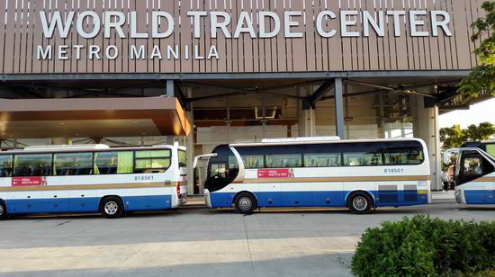 27 autobúses Yutong sirven APEC en Filipinas
