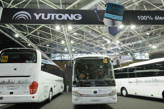 “Un futuro completamente nuevo se emprende desde ahora mismo”, Yutong ha sido una estrella en la exposición en Lyon