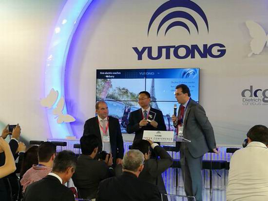 Yutong asiste a Busworld Kortrijk 2017