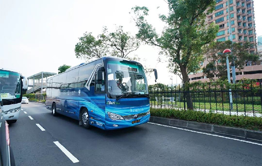 Autobuses de Yutong sirven para la celebración del Vigésimo Aniversario del Regreso de Macao