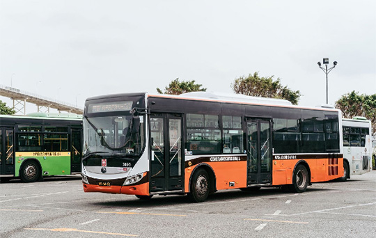 Autobuses de Yutong sirven para la celebración del Vigésimo Aniversario del Regreso de Macao