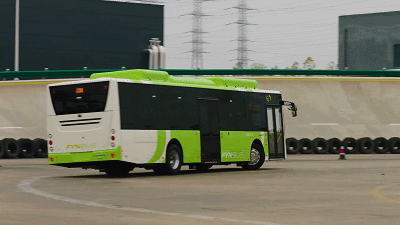 ¡Buen inicio del año! 55 buses YUTONG modelo E12 exportados a Dinamarca con % de mercado más de 60%