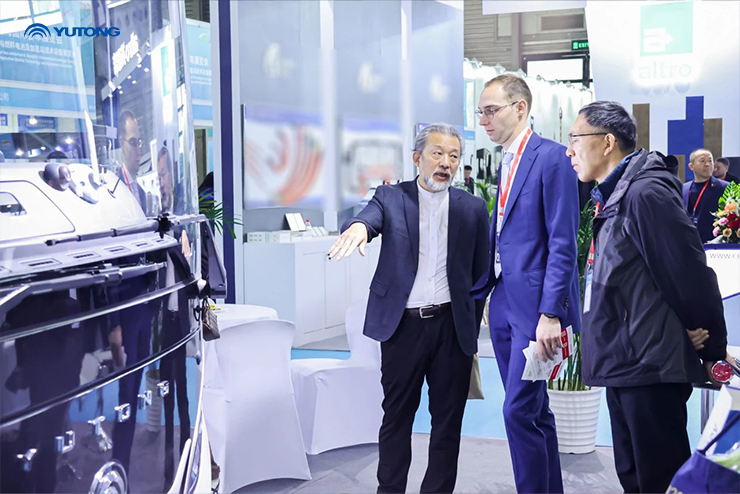 Yutong NEV en la Exposición Internacional de Buses de Shanghai