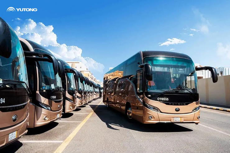 Yutong entrega otros 263 autocares a Arabia Saudí