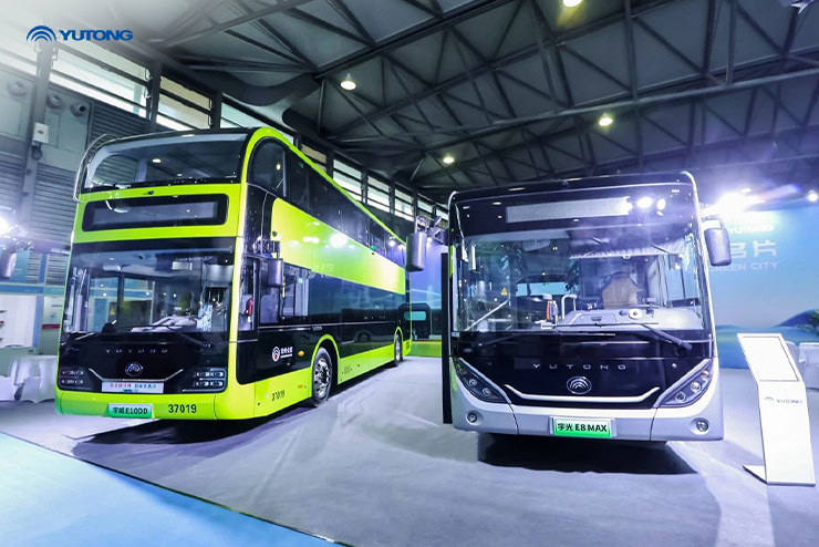 Yutong NEV en la Exposición Internacional de Buses de Shanghai