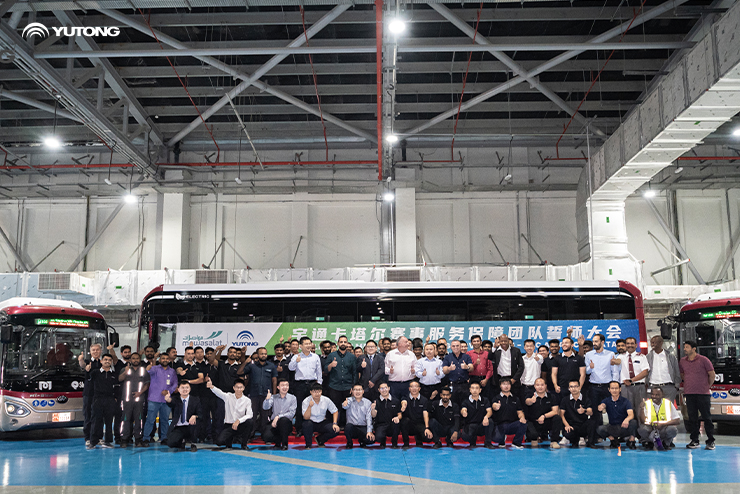 Yutong presta sus servicios al torneo de fútbol más importante de Asia