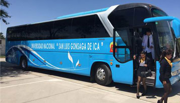 Nueve autobuses de Yutong han sido entregados formalmente a la Universidad de Ica de Perú