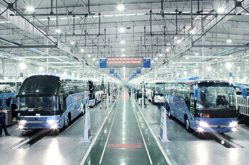 Yutong Bus tiene una venta de 67.000 vehículos en el año 2015 con un crecimiento del 9%