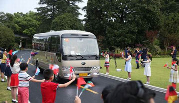 Los autobuses avanzados T7 de Yutong se llevaron la atención en la cumbre G20 de Hangzhou 
