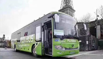 Operación de Autobuses de Energía Eléctrica Pura de Yutong en Francia