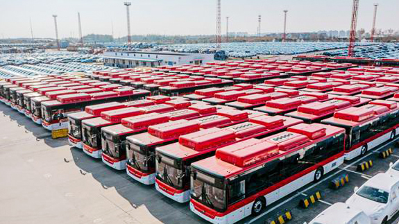 Yutong suministrará 100 autobuses eléctricos puros a Chile