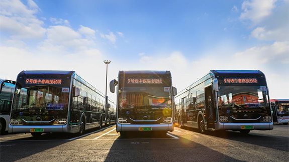 Los autobuses de Yutong sirven a la Exposición Internacional de Importaciones de China 2019