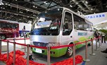 Con 5 unidades como E7 que es de pura electricidad, Yutong se presente a la exposición de las unidades de transporte en Beijing