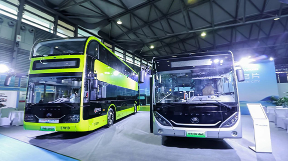 Yutong NEV en la Exposición Internacional de Buses de Shanghai