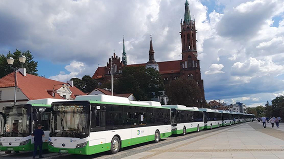 Los buses de nueva energía de Yutong se venden a todo el mundo