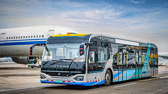 El autobús del aeropuerto eléctrico de Yutong consigue otro récord y refuerza la construcción aeroportuaria mundial con sabiduría ecológica