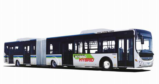 1st batch of 18m hybrid buses in the world put into operation