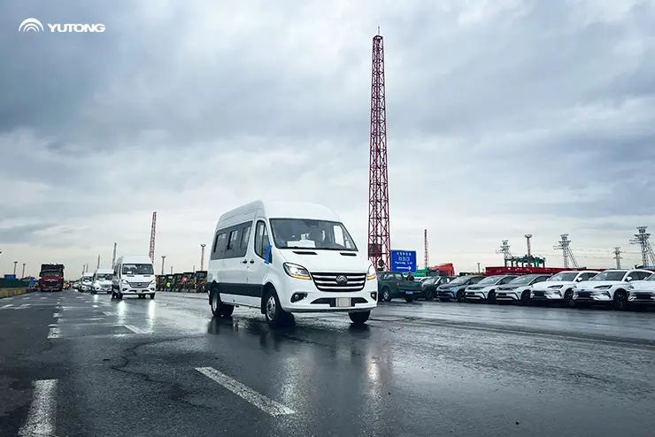 500 Vans de Yutong V6 se envían a Latinoamérica