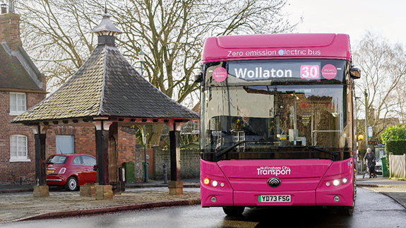 Los autobuses eléctricos de Yutong E12 se pondrán pronto en marcha en Nottingham (Reino Unido)