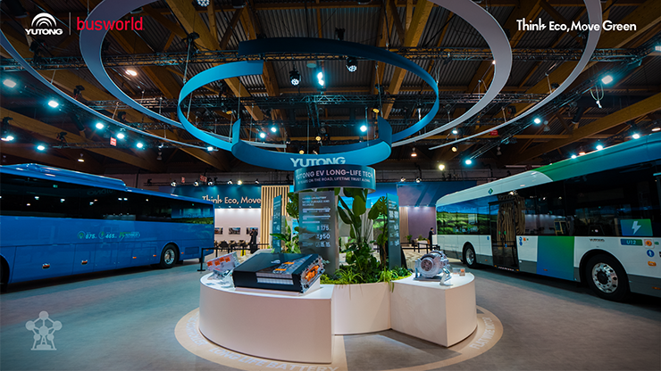 Yutong presenta la tecnología Long-Life para vehículos eléctricos en Busworld Europe 2025 y obtiene siete importantes premios Yutong presenta la tecnología Long-Life para vehículos eléctricos en Busworld Europe 2025 y obtiene siete importantes premios
