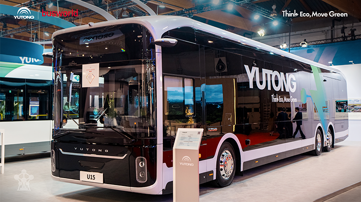 Yutong presenta la tecnología Long-Life para vehículos eléctricos en Busworld Europe 2025 y obtiene siete importantes premios Yutong presenta la tecnología Long-Life para vehículos eléctricos en Busworld Europe 2025 y obtiene siete importantes premios