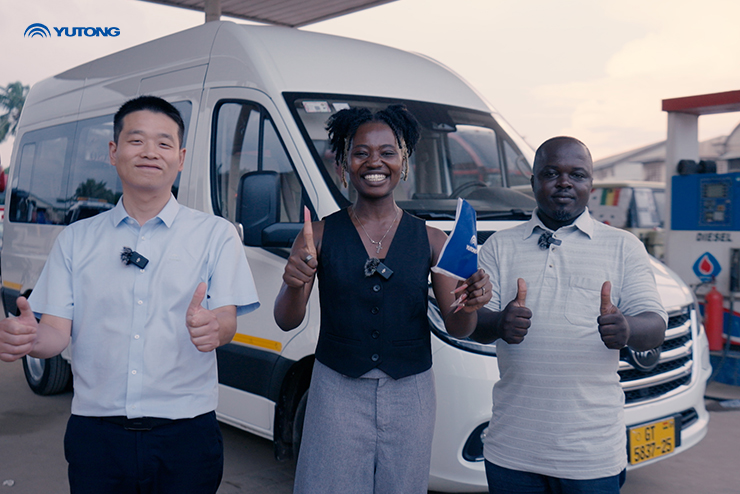 El van de Yutong demuestra su valía en las carreteras de Ghana: ¡fiabilidad, eficiencia de combustible y comodidad!